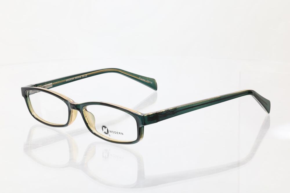 Modern Brave Blue 50-15-135mm Eyeglass FRAMES ONLY - NEW/WITHOUT TAGS
